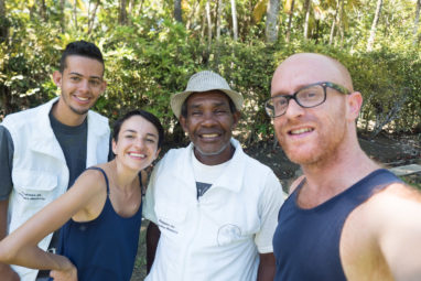 groupe GIHA tourisme communautaire a Necocli en Colombie