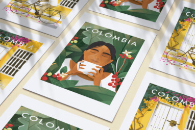 Our Colombia Travel Posters, beautiful prints to decorate your home