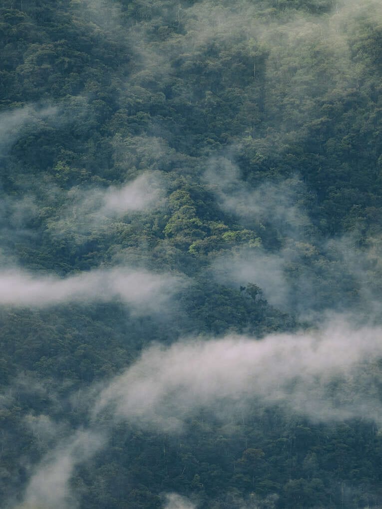 Rio Ñambi nature reserve near Pasto, one of the most beautiful in Colombia