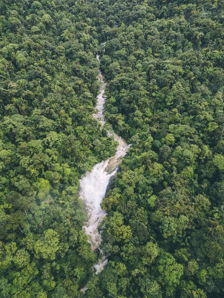 Rio Ñambi nature reserve near Pasto, one of the most beautiful in Colombia
