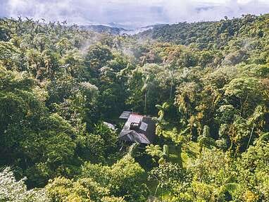 Rio Ñambi nature reserve near Pasto, one of the most beautiful in Colombia
