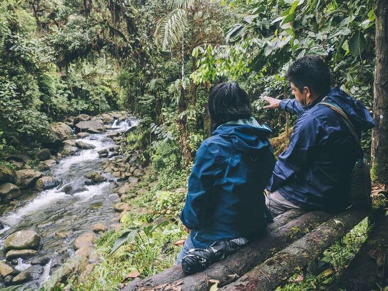 Rio Ñambi nature reserve near Pasto, one of the most beautiful in Colombia