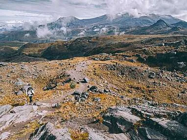 Trek to Nevado Santa Isabel, Los Nevados National Park (hiking in Colombia)
