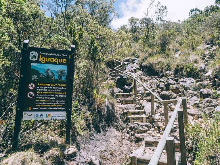 Laguna de Iguaque, hike in the natural park near Villa de Leyva
