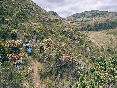 Laguna de Iguaque, hike in the natural park near Villa de Leyva