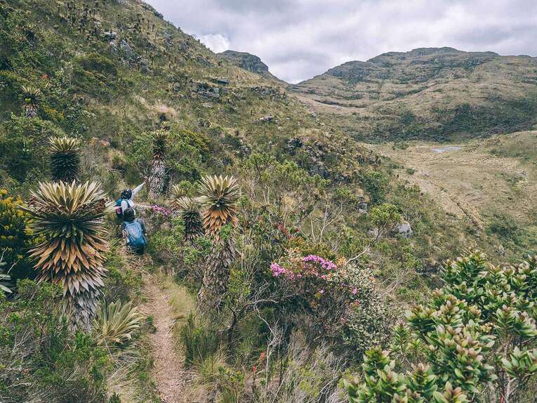 Laguna de Iguaque, hike in the natural park near Villa de Leyva