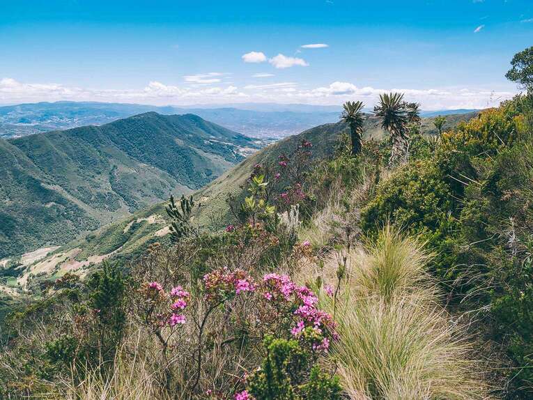 Laguna de Iguaque, hike in the natural park near Villa de Leyva