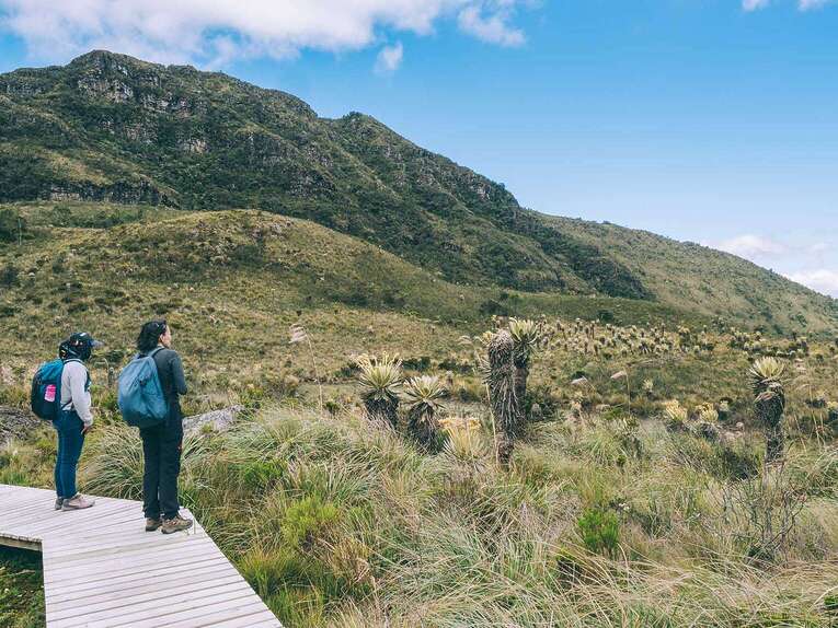 Laguna de Iguaque, hike in the natural park near Villa de Leyva