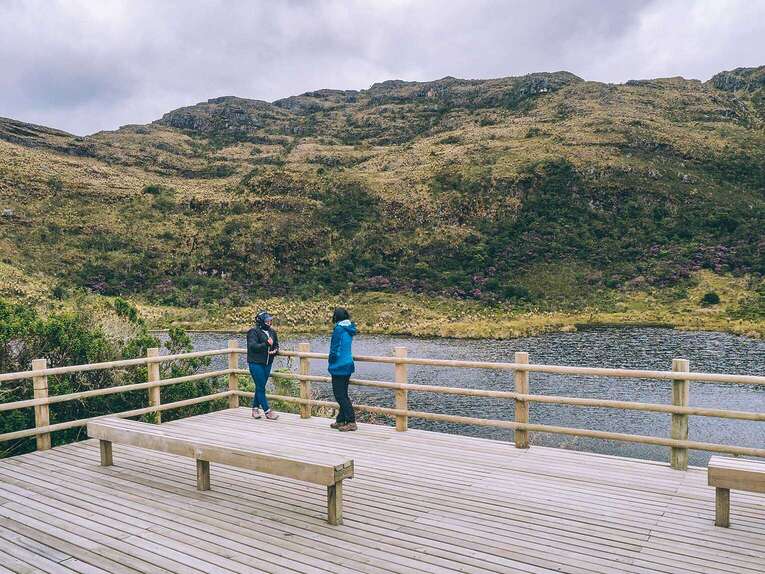 Laguna de Iguaque, hike in the natural park near Villa de Leyva