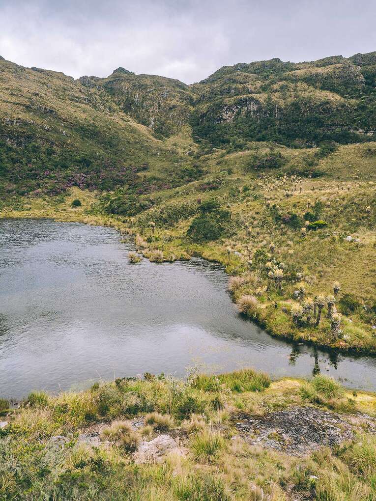 Laguna de Iguaque, hike in the natural park near Villa de Leyva