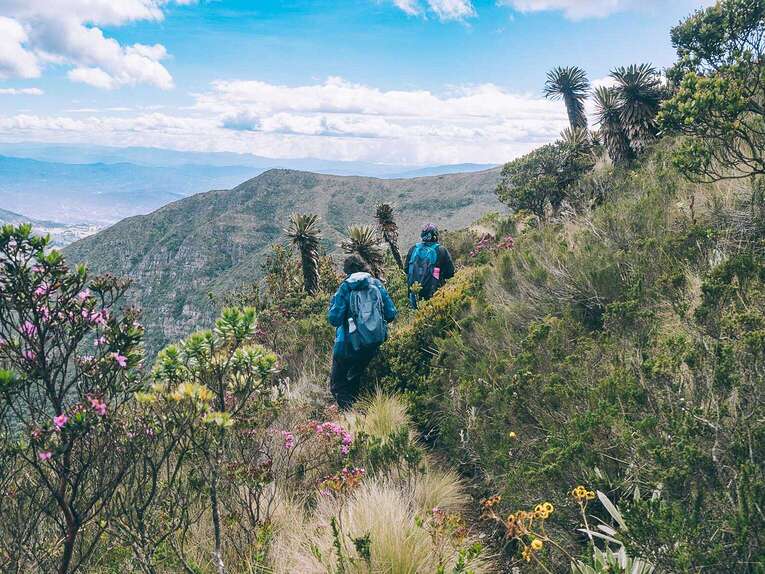 Laguna de Iguaque, hike in the natural park near Villa de Leyva